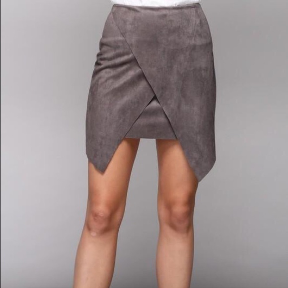 Femme Soft leather skirt